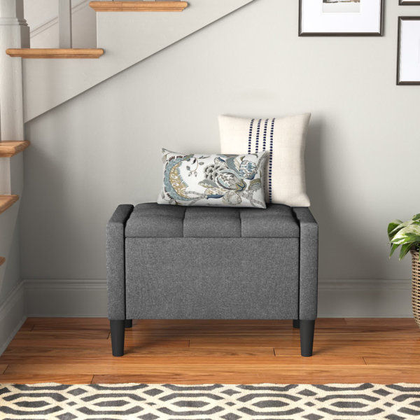 Small indoor online bench with storage